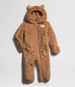 Almond Butter BP48399 Clothing The North Face Bear One-Piece Baby
