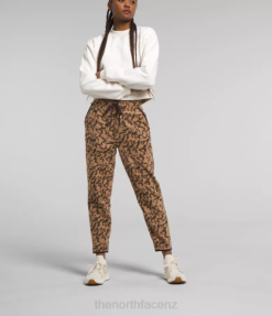 Almond Butter Graphic Dye Print BP48844 Clothing The North Face Alpine Polartec 100 Pants Women