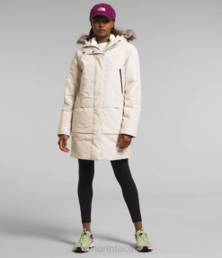 Gardenia White BP48234 Clothing The North Face Arctic Parka GTX Women