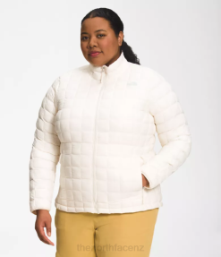 Gardenia White BP4853 Clothing The North Face Plus ThermoBall Eco Jacket 2.0 Women