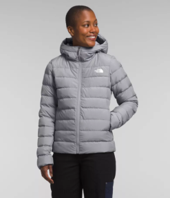 Meld Grey BP48370 Clothing The North Face Aconcagua 3 Hoodie Women