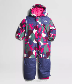 Mr. Pink Big Abstract Print BP48275 Clothing The North Face Freedom Snow Suit Baby
