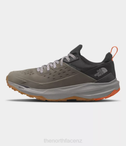 New Taupe Green/Asphalt Grey BP48500 Footwear The North Face VECTIV Exploris 2 FUTURELIGHT Leather Shoes Men