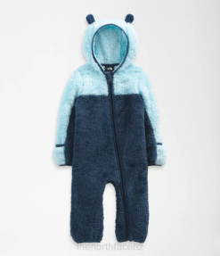 Shady Blue BP48401 Clothing The North Face Bear One-Piece Baby