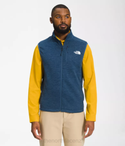 Shady Blue Heather BP4897 Clothing The North Face Canyonlands Vest Men