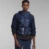 Summit Navy Nature Remix Print/Summit Navy BP48344 Clothing The North Face Trailwear Wind Whistle Jacket Men