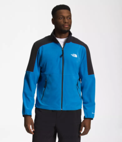 Super Sonic Blue/TNF Black BP48484 Clothing The North Face TNF Polartec 100 Full-Zip Men