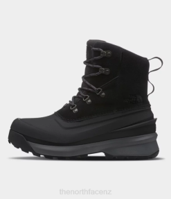 TNF Black/Asphalt Grey BP48613 Footwear The North Face Chilkat V Lace Waterproof Boots Men