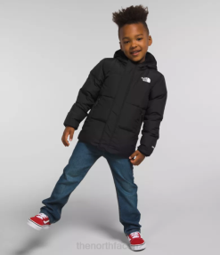 TNF Black BP48863 Clothing The North Face North Down Hooded Jacket Kids