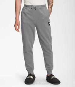 TNF Medium Grey Heather/TNF Black BP481038 Clothing The North Face Box NSE Joggers Men
