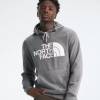 TNF Medium Grey Heather/TNF White BP48104 Clothing The North Face Half Dome Pullover Hoodie Men